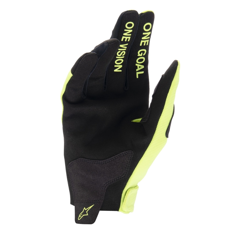 Ръкавици за мотокрос Alpinestars Radar флуор жълто-черни