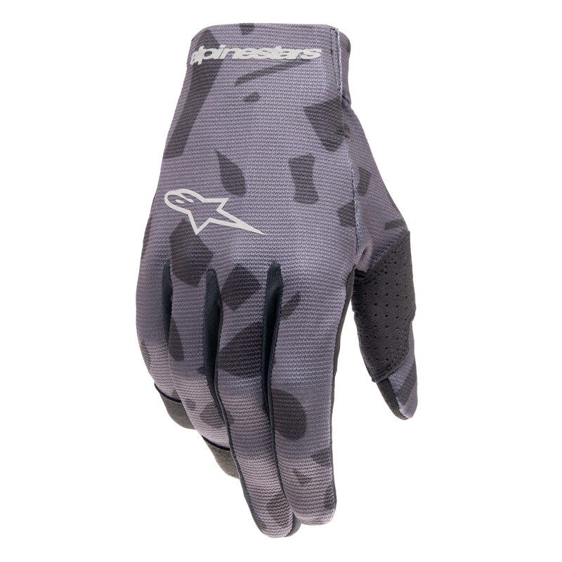 Ръкавици за мотокрос Alpinestars Radar сиви камуфлажно-черни