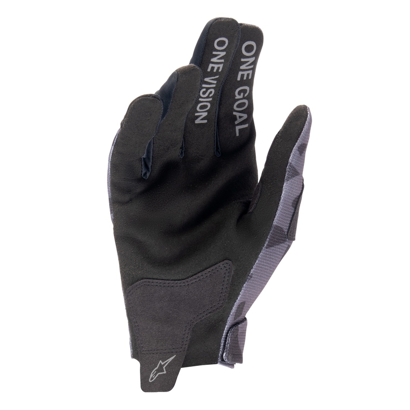 Ръкавици за мотокрос Alpinestars Radar сиви камуфлажно-черни