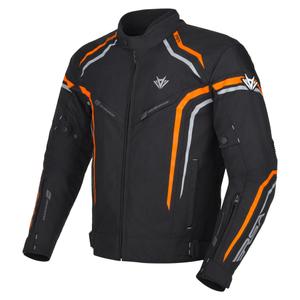 Мотоциклетна куртка RSA Compact 2 black-grey-orange