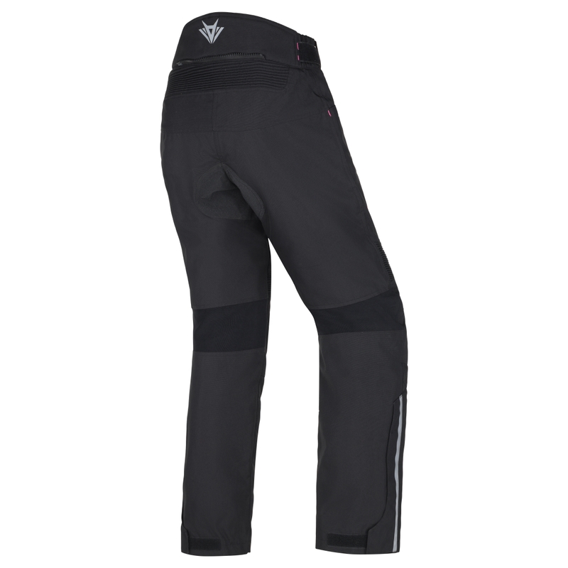 Дамски панталони за мотоциклетизъм RSA Greby 2 Black and Pink