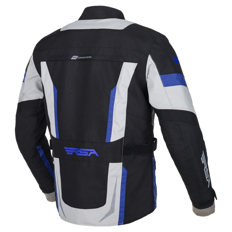 Мотоциклетно яке RSA EXO 2 black-grey-blue