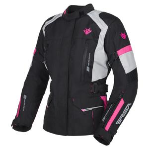Дамско мотоциклетно яке RSA EXO 2 black-grey-pink