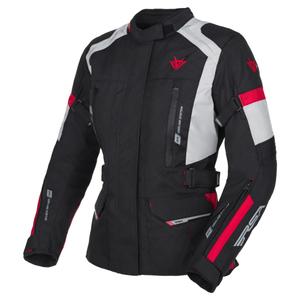 Дамско мотоциклетно яке RSA EXO 2 black-grey-red
