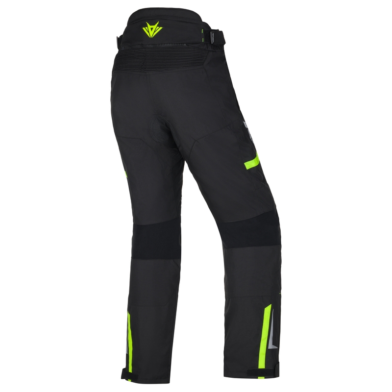 Дамски панталон за мотоциклет RSA EXO 2 black-fluo yellow