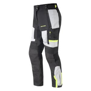 Дамски панталони за мотоциклети Street Racer Hilax Black-Gray-Fluo Yellow