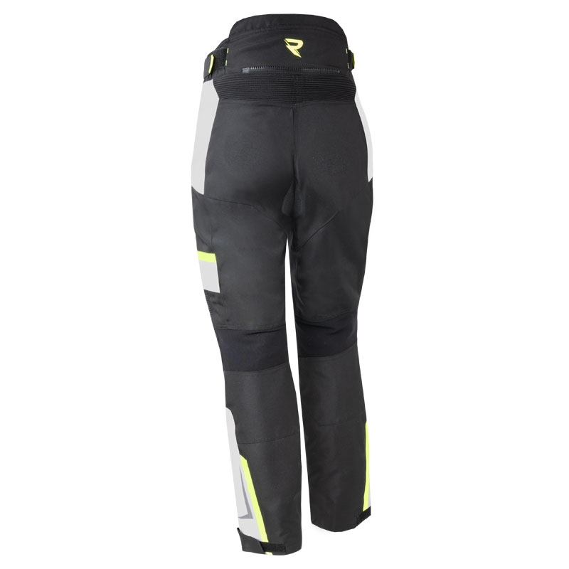 Дамски панталони за мотоциклети Street Racer Hilax Black-Gray-Fluo Yellow