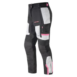 Дамски панталони за мотоциклети Street Racer Hilax Black-Grey-Pink