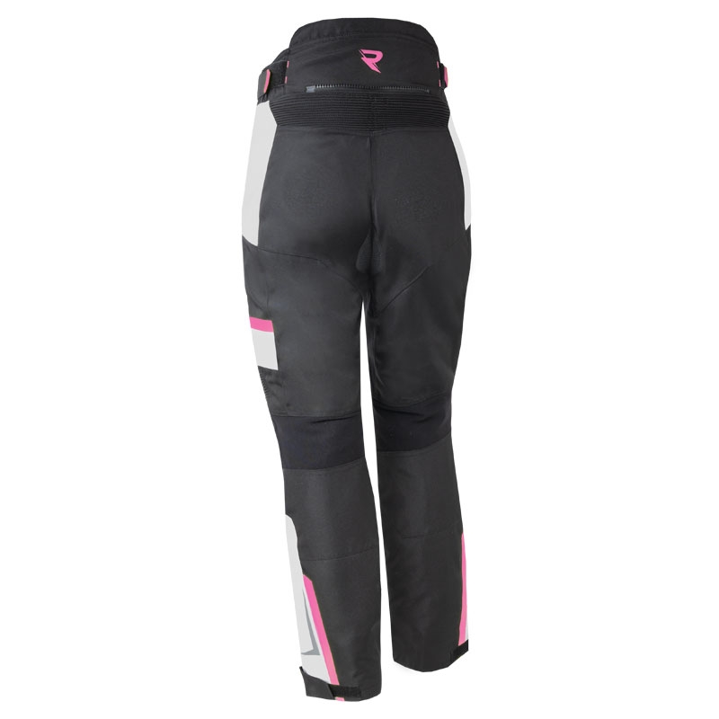 Дамски панталони за мотоциклети Street Racer Hilax Black-Grey-Pink