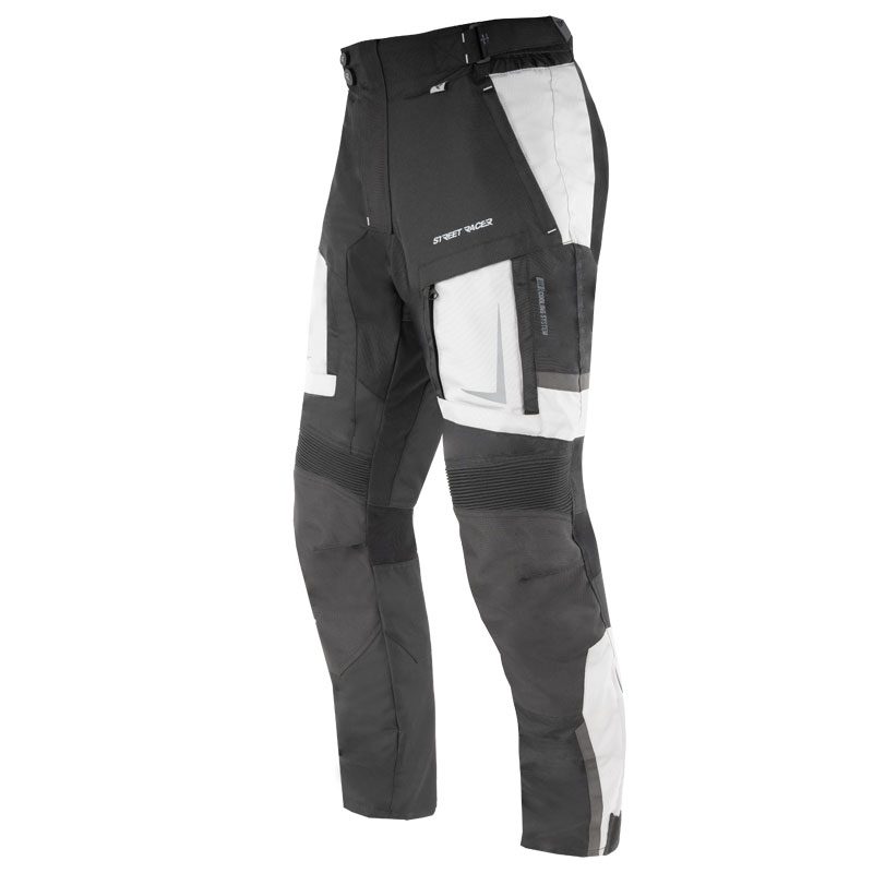 Street Racer Hilax Black/Grey Панталон за мотоциклет