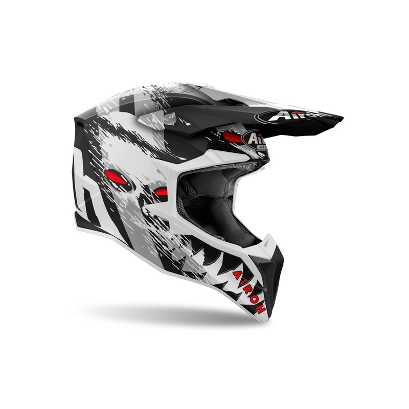 Каска за мотокрос Airoh Wraaap Demon 2024 matt