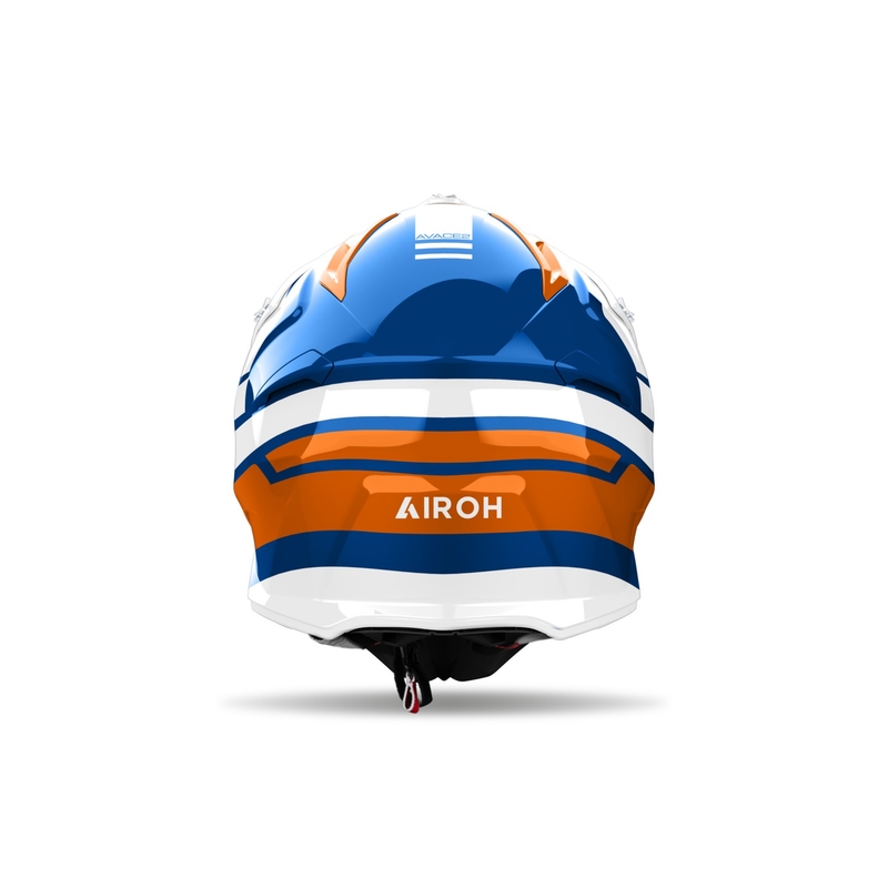 Мотокрос каска Airoh Aviator Ace 2 Sake, лъскаво оранжева