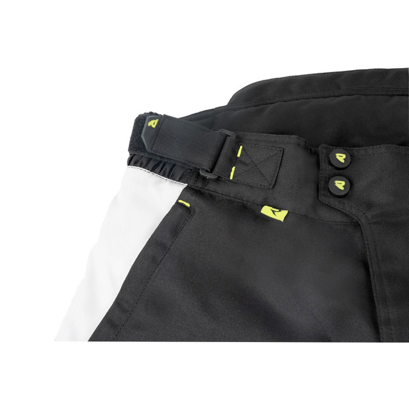 Дамски панталони за мотоциклети Street Racer Hilax Black-Gray-Fluo Yellow