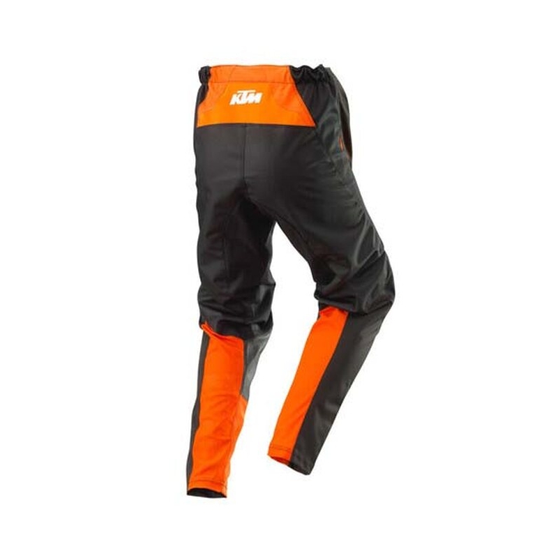 KTM Pounce Панталони за мотокрос черно-оранжево-бяло