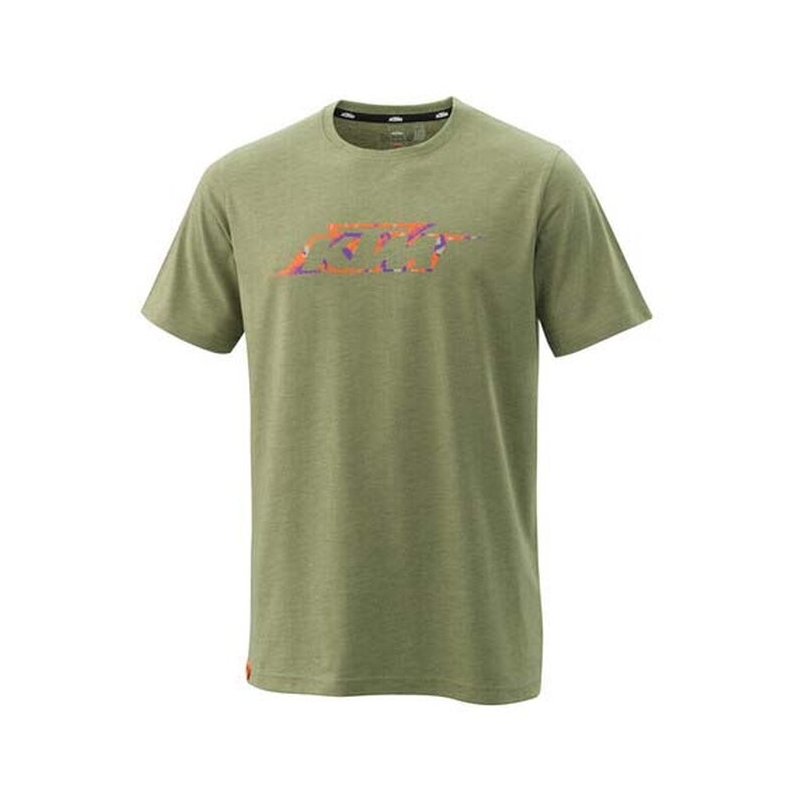 Тениска KTM Camo Tee зелена