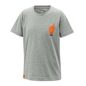 Детска тениска KTM Hero Tee сива