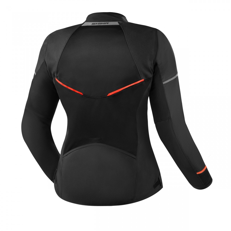 Дамско мотоциклетно яке Shima X-MESH 2.0 black-red