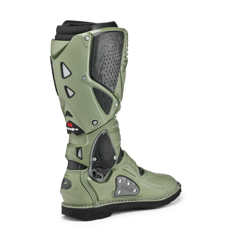 Boty na motorku SIDI CROSSFIRE 3 zeleno-černé