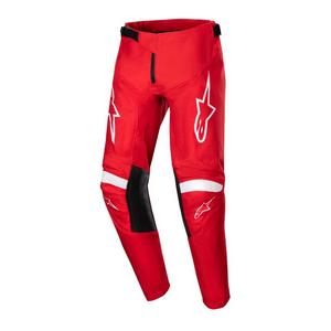 Alpinestars Racer Lurv 2024 Детски панталони за мотокрос Червено и бяло