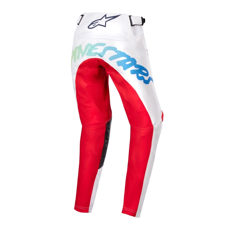 Alpinestars Racer Hana 2024 Детски панталони за мотокрос Бели и цветни