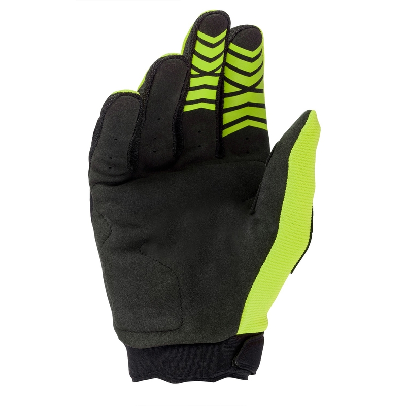 Детски ръкавици за мотокрос Alpinestars Full Bore Fluo Yellow-Black