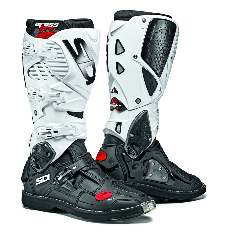 Мотоциклетни ботуши SIDI CROSSFIRE 3 черно и бяло