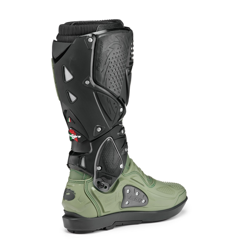 Мотоциклетни ботуши SIDI CROSSFIRE 3 SRS зелено - черни