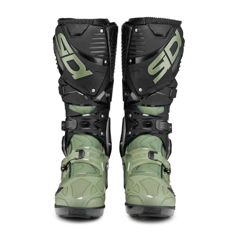 Мотоциклетни ботуши SIDI CROSSFIRE 3 SRS зелено - черни
