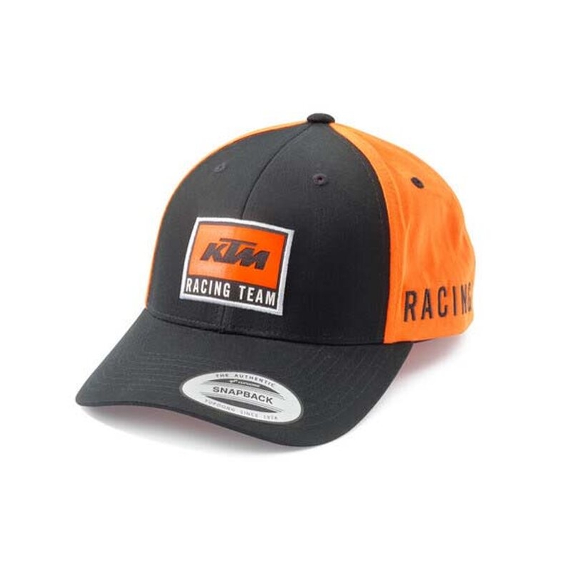 KTM Team Curved Cap OS черно-оранжева