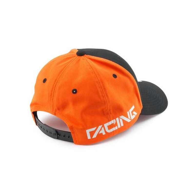 KTM Team Curved Cap OS черно-оранжева