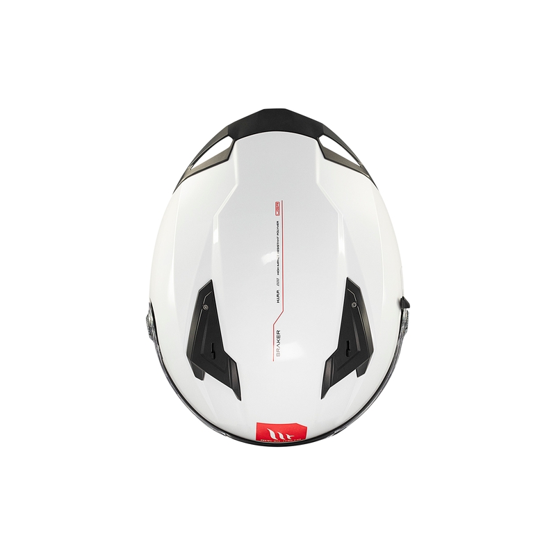MT BRAKER SV SOLID A0 интегрална мотоциклетна каска бяла