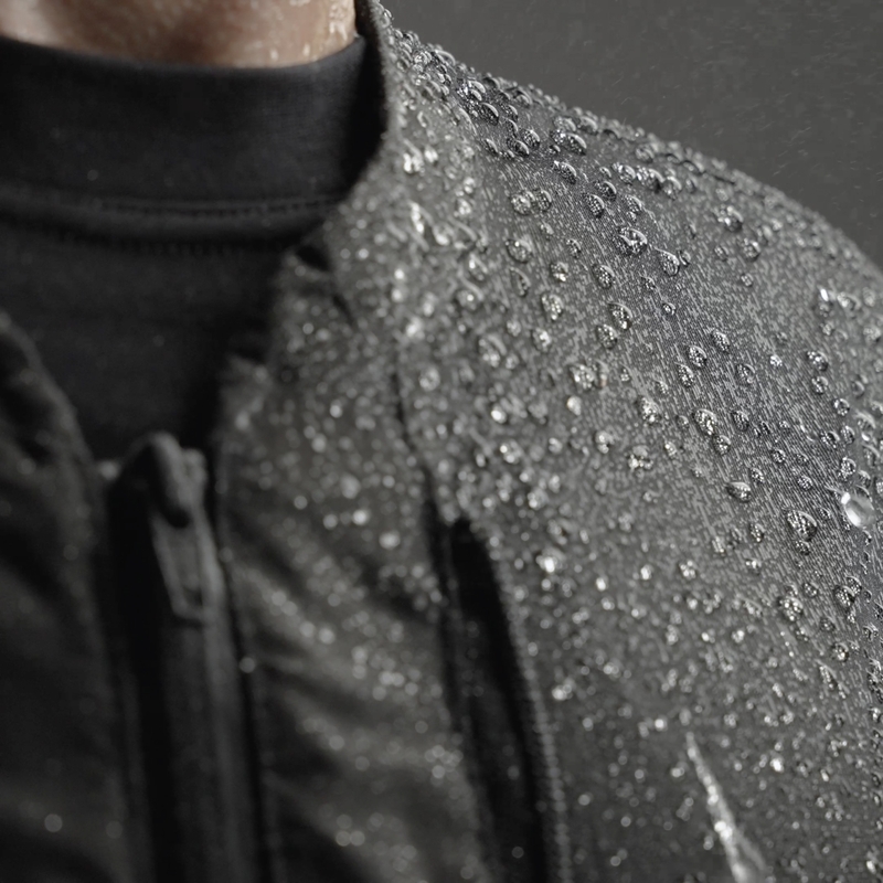 Мотоциклетно яке Rebelhorn Jax в черно и червено