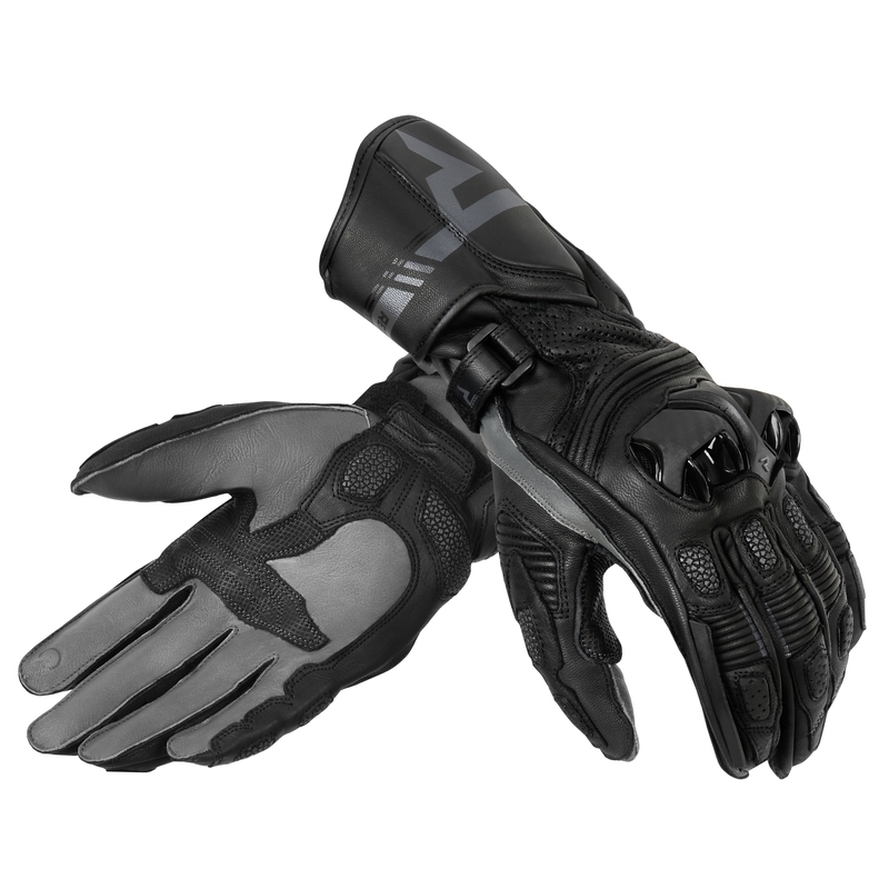 Мотоциклетни ръкавици Rebelhorn ST Long black разпродажба