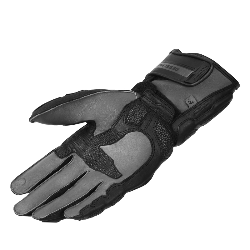 Мотоциклетни ръкавици Rebelhorn ST Long black разпродажба