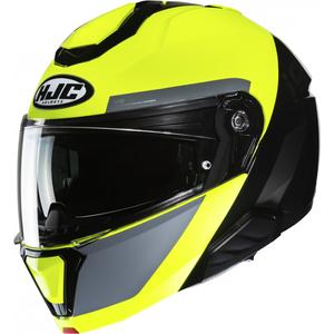 Каска HJC i91 Bina MC3H жълто-черна