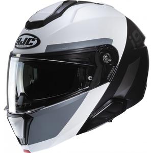Каска HJC i91 Bina MC5SF бяло-сиво-черна