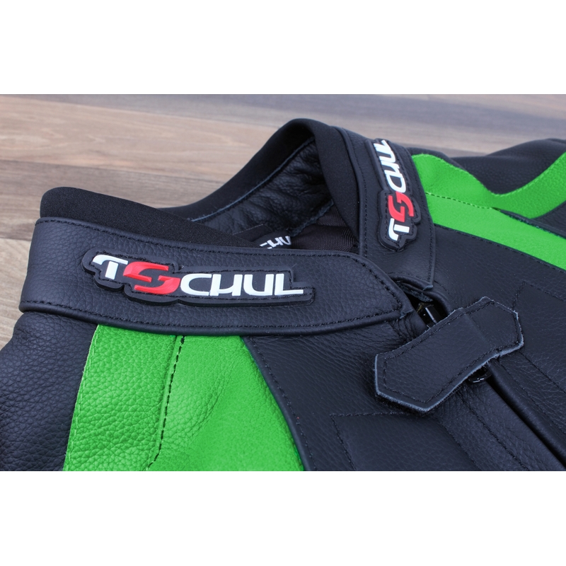 Pánská kombinéza Tschul 747 Speedster černo-zelená výprodej