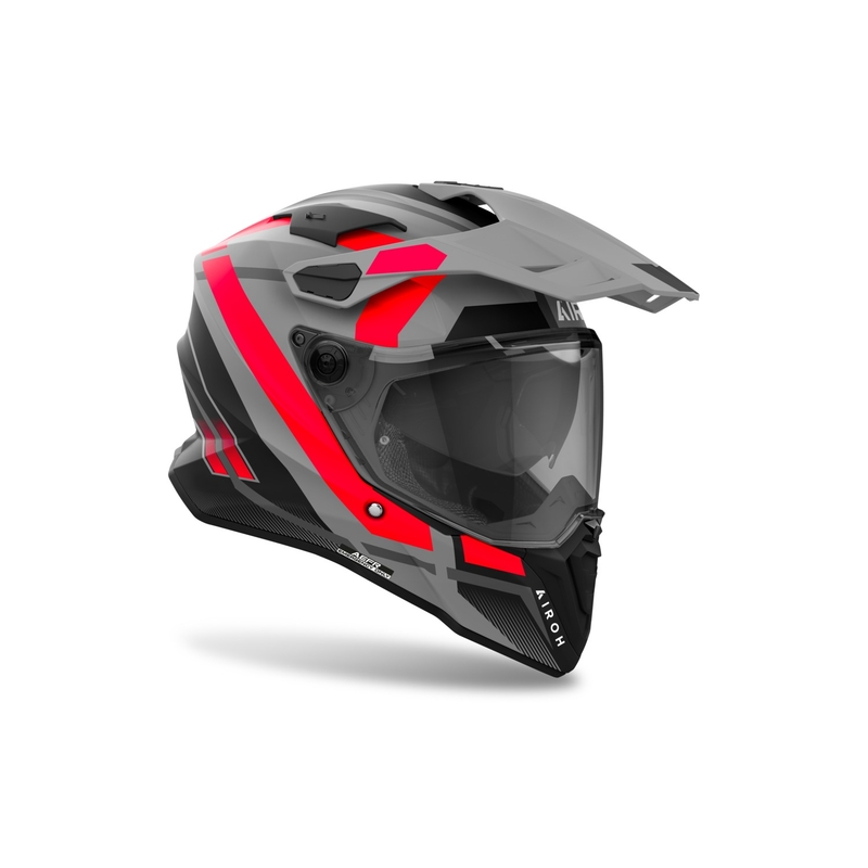 Каска Airoh Commander 2 Mavick Enduro, матово оранжева