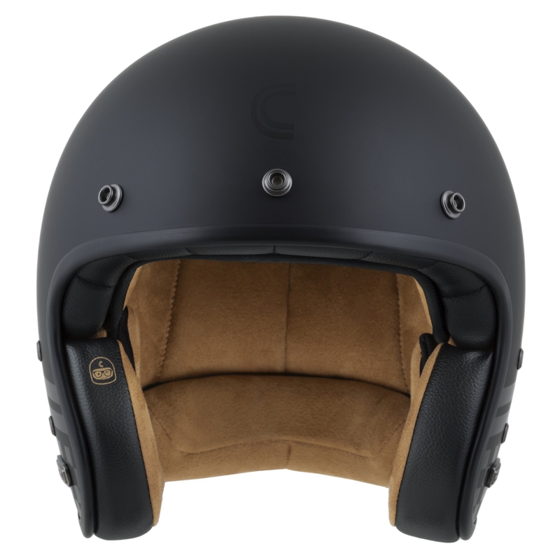 Отворена каска Cassida Eso Forty Nine matte black