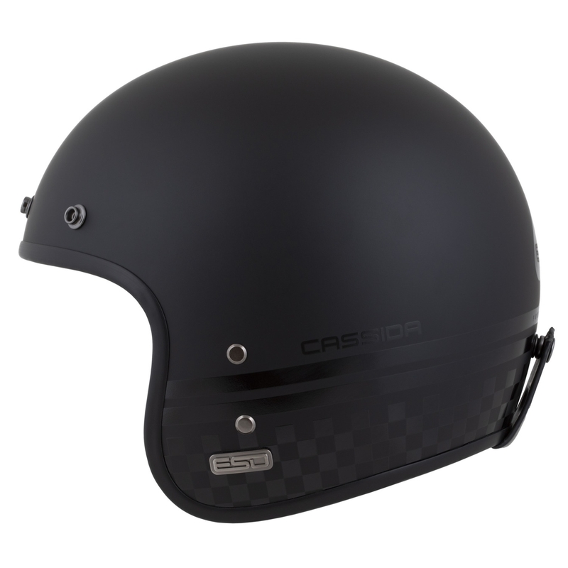 Отворена каска Cassida Eso Forty Nine matte black