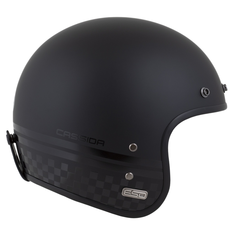 Отворена каска Cassida Eso Forty Nine matte black
