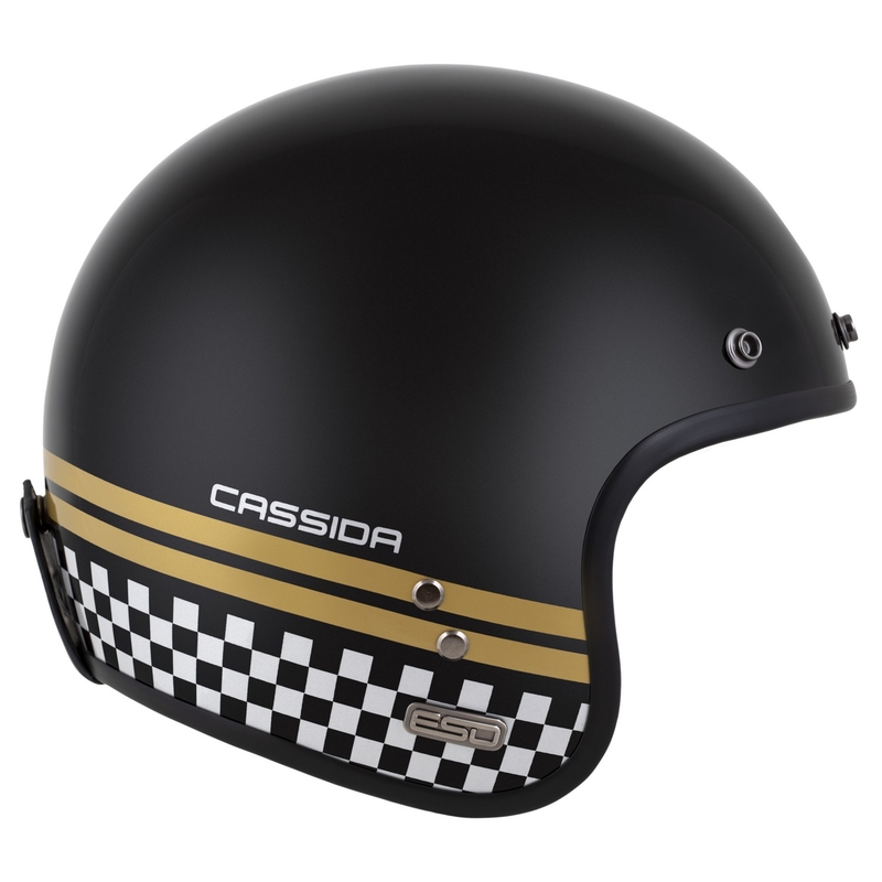 Отворена каска Cassida Eso Forty Nine black pearl-gold-grey
