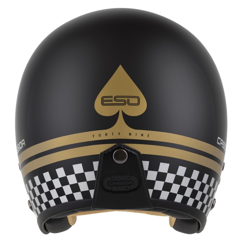 Отворена каска Cassida Eso Forty Nine black pearl-gold-grey