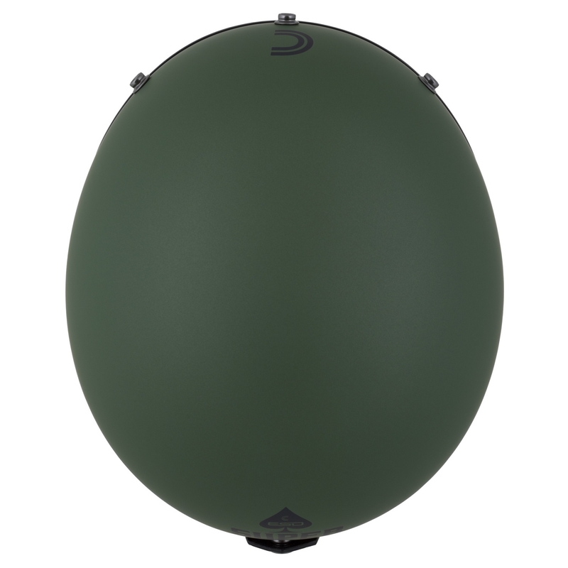 Отворена каска Cassida Ace Super Hooligan black matte-metallic green