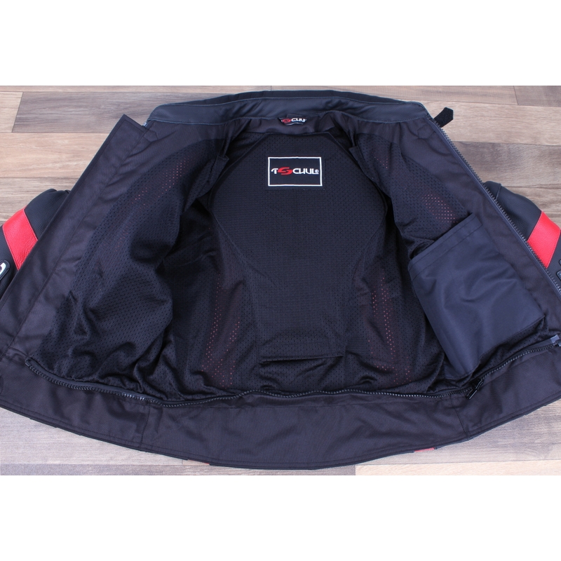 Pánská bunda Tschul 747 Speedster černo-červená výprodej