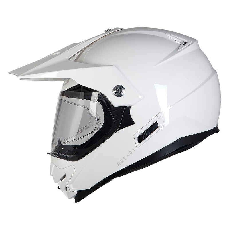 Enduro přilba Ozone MXT-01 Pinlock Ready bílá