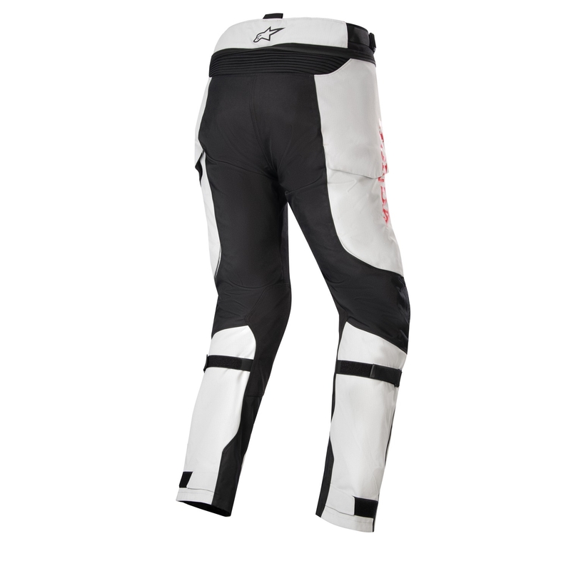 Мотоциклетни панталони Alpinestars Bogota PRO Drystar Honda, светло сиво-червено флуоресцентно-черно