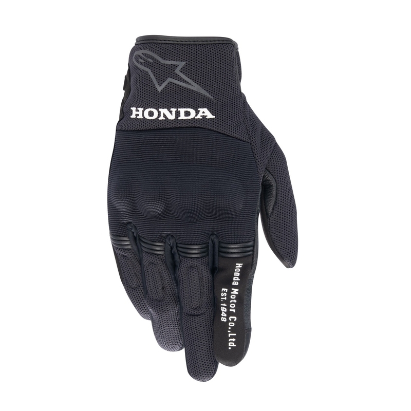 Мотоциклетни ръкавици Alpinestars Copper Honda черно-сиви