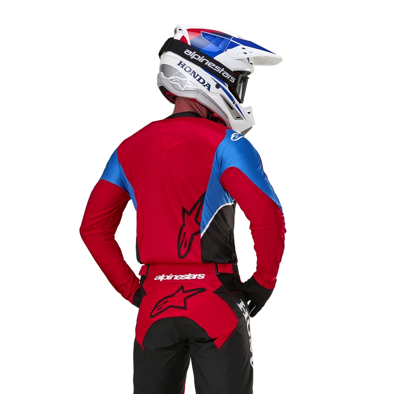Alpinestars Racer Iconic Honda Collection Motocross Jersey Red-Black-Blue-White