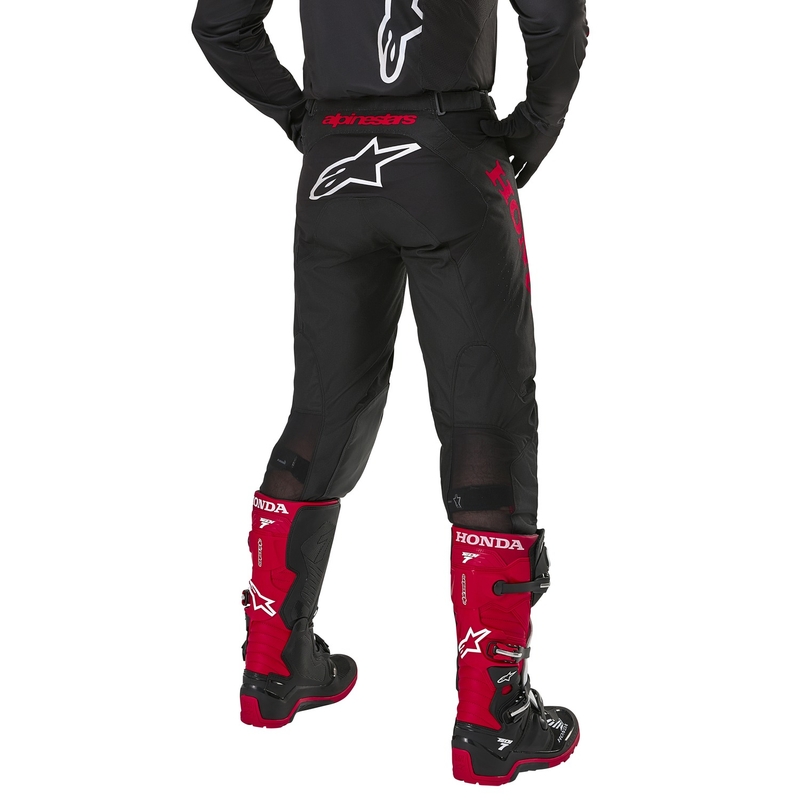 Alpinestars Racer Iconic Honda Collection Motocross Pants Black-Red